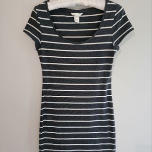 H & M body con dress